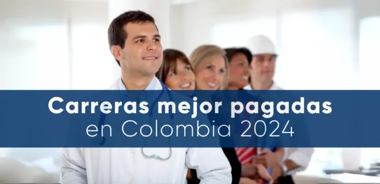Las carreras mejor pagadas en Colombia 2024