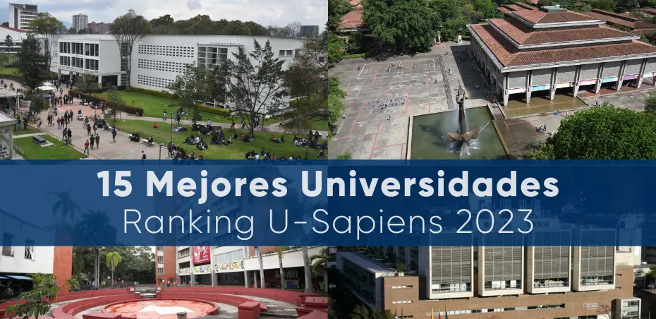 Las mejores universidades de Colombia según ranking sapiens 2023