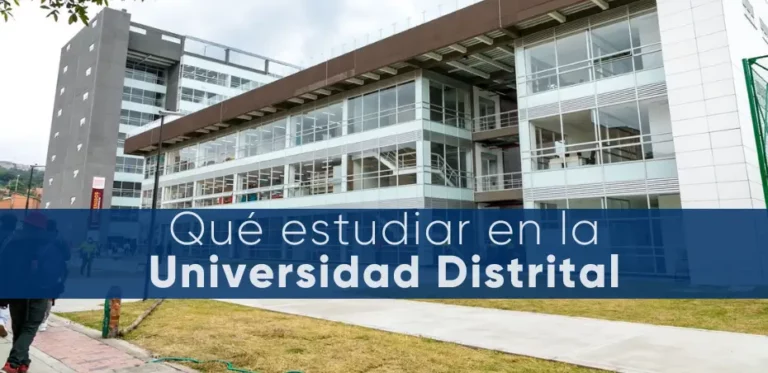 ¿Qué estudiar en la Universidad Distrital Francisco José de Caldas?