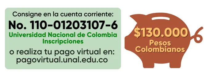 valor pin de inscripción Universidad Nacional 2024