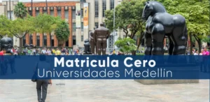 Universidades con Matricula cero en Medellín