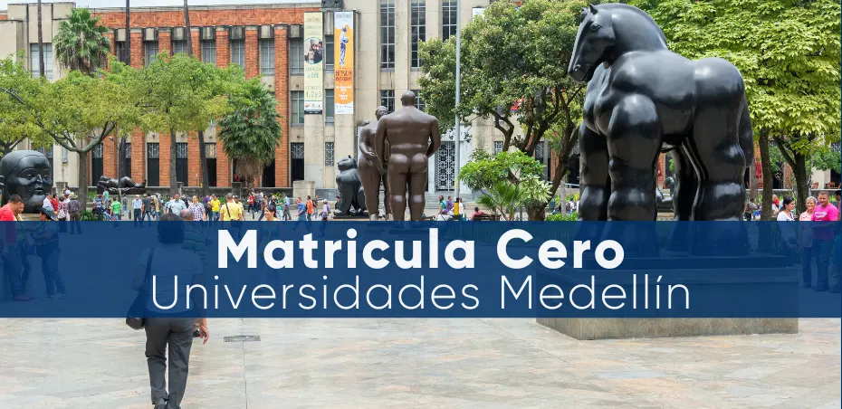 Universidades con Matricula cero en Medellín