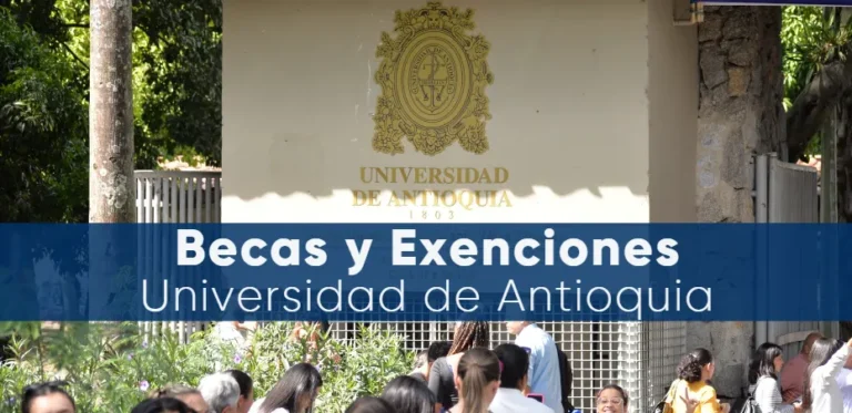Becas en la Universidad de Antioquia