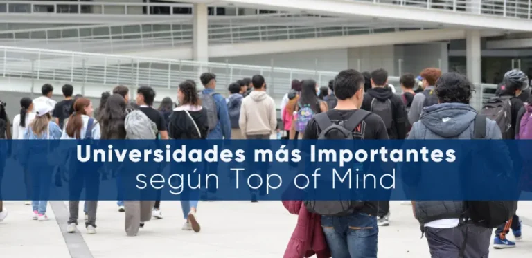 Mejores Universidades Top of Mind
