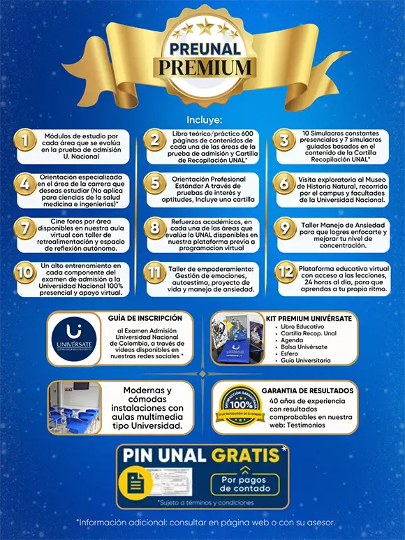 Preuniversitario Bogota premium