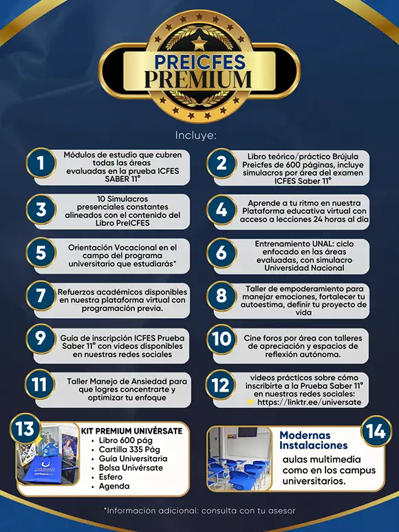 preicfes premium Bogotá