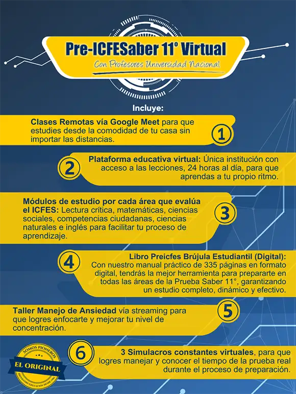 Preicfes virtual Colombia estandard