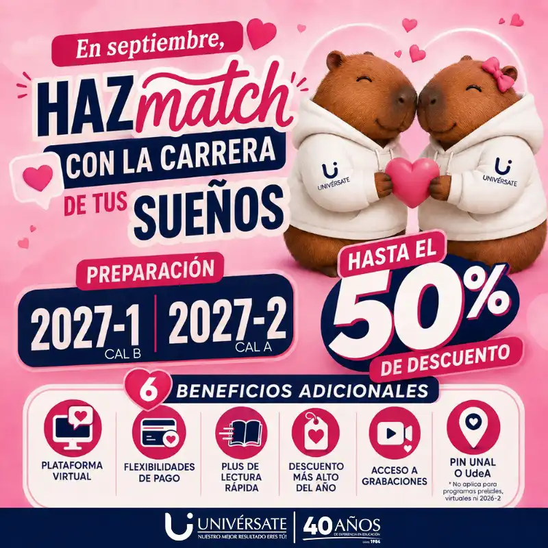promo preicfes preunal preudea premedico septiembre 2026