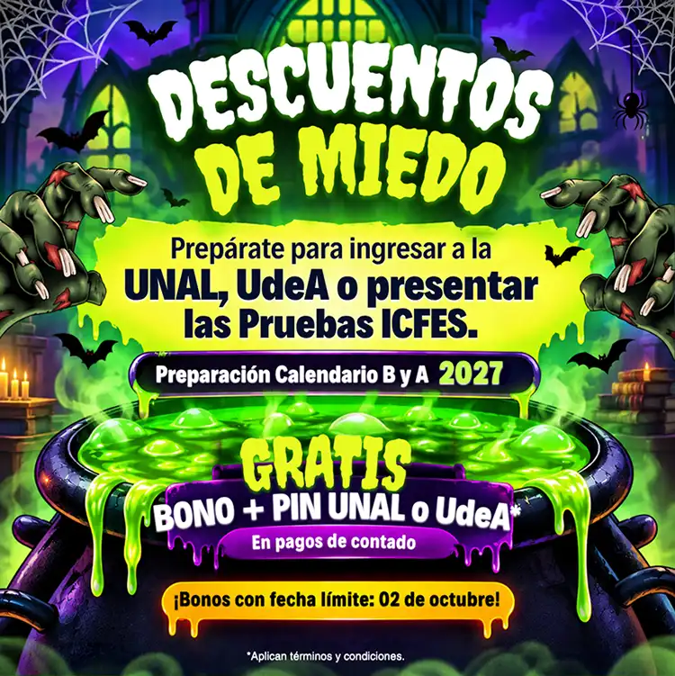 Descuentos preuniversitario preicfes preudea octubre 2026